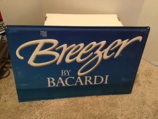 Bacardi breezer  Metal Tin