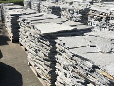 25m2Polygonalplatten Gneis BodenWand Hofplatten SilberGrauBruchsteinSteinplatten