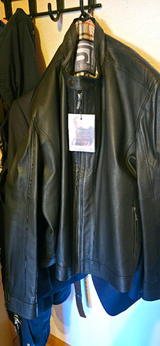 Lammnappa lederjacke herren - lammnappa,