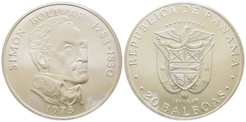 Panama balboas 1973 - panama,,