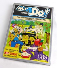 CBS Colecovision Spiel CIB OVP -- MR. DO! -- (no Atari)