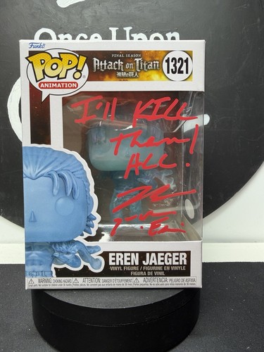 Jsa coa signiert funko - pop, aot
