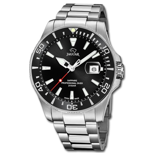 Jaguar herrenuhr edelstahl - herrenuhr,