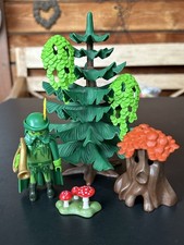 Playmobil 3933 grüner Waldgeist Tanne komplett original Rarität Sammler