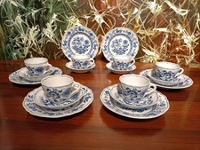 HUTSCHENREUTHER Maria Theresia ZWIEBELMUSTER, edles 18 tlg Kaffeeservice 6 Pers.