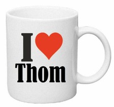Kaffeetasse I Love Thom