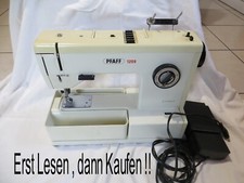 original Pfaff 1209  Nähmaschine Teile Stichplatte Nähfuß Spule Greifer Nähpedal