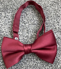 Herren-Krawatte burgunderfarben schlicht einfarbig Dickiebow Made in Westdeutschland