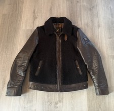 Belstaff lederjacke mit - belstaff,