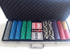 Bullets Playing Cards Mega Poker Set Las Vegas Style