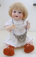 antike Porzellankopf Puppe