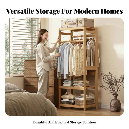 Standgarderobe mit ablagen - standgarderobe,