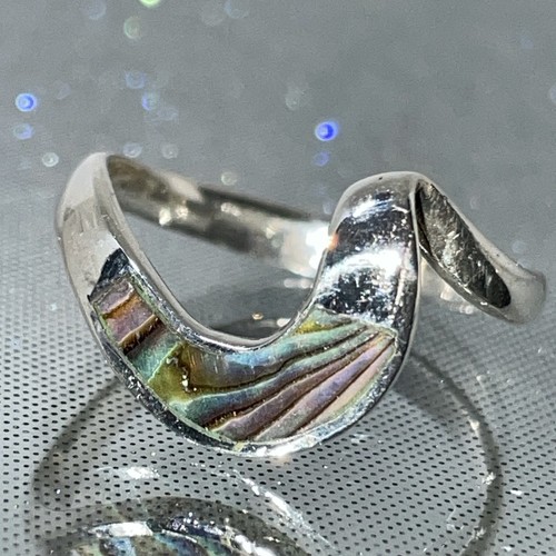 925 silber perlmutt ring - perlmutt, ring,
