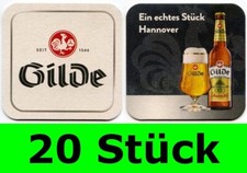 Stück bierdeckel gilde - 20,