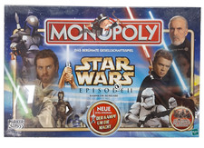 Monopoly - Star Wars - Episode 2 - Sammler Ausgabe - Hasbro + 8 Figuren(NEUWARE)