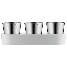 WMF Kräutergarten-Set 3-teilig Gourmet Cromargan® Edelstahl rostfrei 18/10, weiß