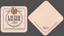 alter Bierdeckel Lauterbacher Burgbräu 36341 LAUTERBACH Hessen *BD603a