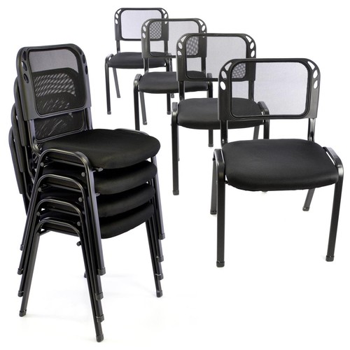 Besucherstuhl 8er set - besucherstuhl,
