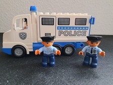 LEGO DUPLO Polizeiauto Transporter mit  3 Polizisten und 2 Sträflingen