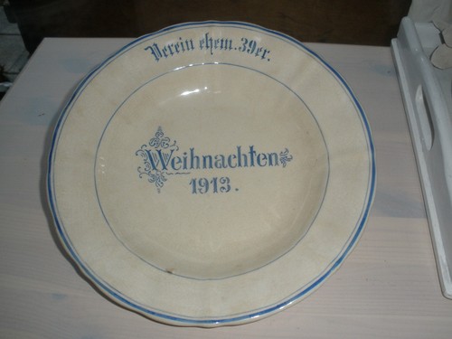Antiker weihnachtsteller - antiker,