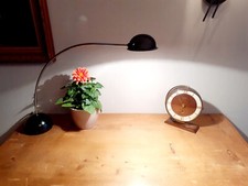 VINTAGE 80er | DESIGNER HALOGEN SCHREIBTISCHLAMPE / WOHNZIMMERLAMPE | SELTEN