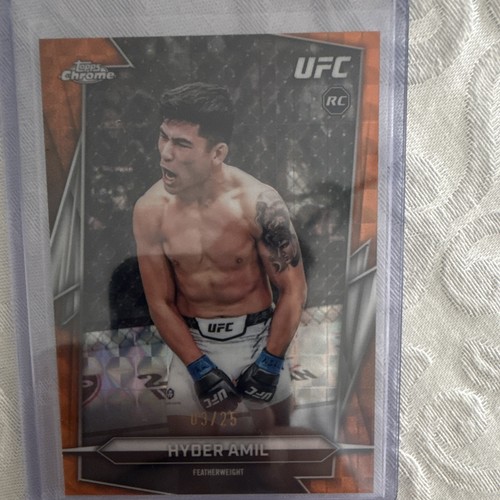 Topps chrome ufc hyder - topps,