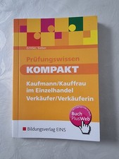 Prüfungsbuch für Verkäufer/Einzelhandelkaufmann