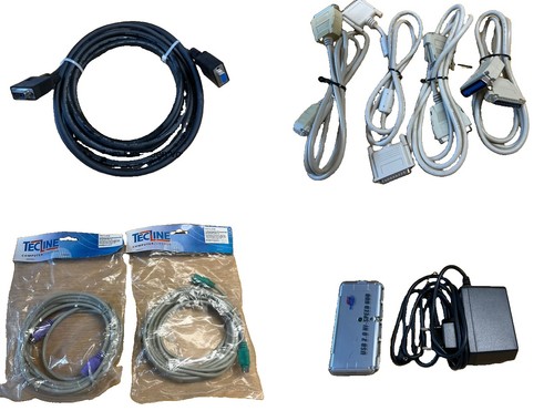 Großes retro kabel - pc,
