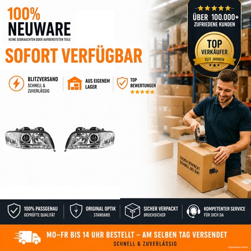 Scheinwerfer set xenon - scheinwerfer, passend