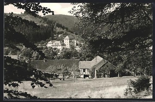 Linkenmühle saalfeld hog - ak,