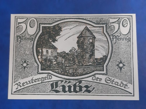 Lübz reutergeld notgeld - notgeld, 50