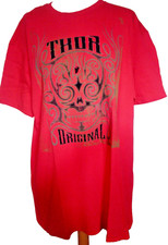 Rotes Herren-Motocross-Shirt "Thor", Gr. XL