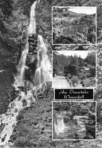 Trusetal wasserfall gl1967 - trusetal,