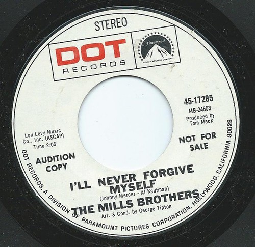 Mills brothers ll never - brothers, i'll