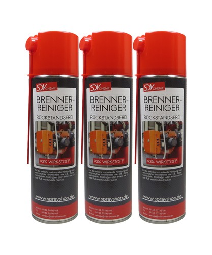 Brennerreiniger spraydose - brennerreiniger, 3x