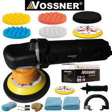 Vossner® Exzenter Polierset Auto Poliermaschine Autopflege 19tlg Schleifer Set 5