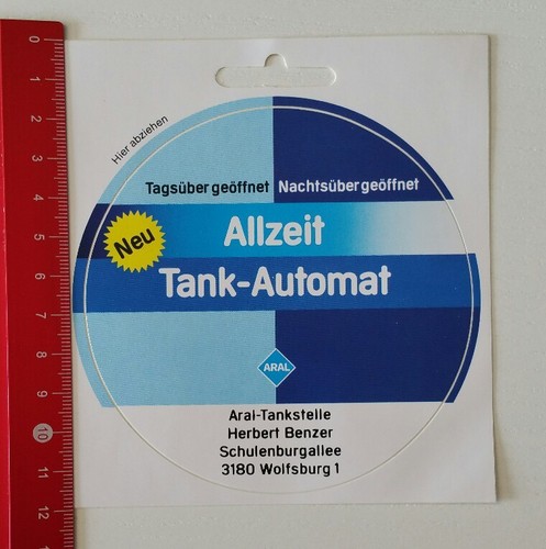 Aufkleber sticker aral - aufkleber/sticker:,