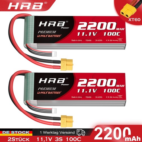 Hrb 2stück 3s 2200mah - hrb, 11,1v