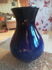 Blumenvase Blau, Keramik