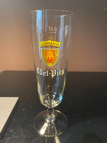Germania edel pils bier glas - germania, edel-pils
