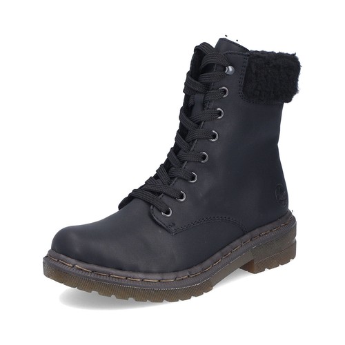Rieker damen stiefel schwarz - stiefel,