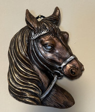 Retro - Pferdebild Wachs