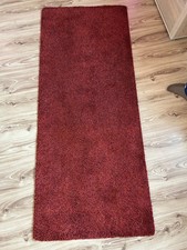 *** Teppich - Gr. 80 x 200 cm - Farbe: Bordeaux ***