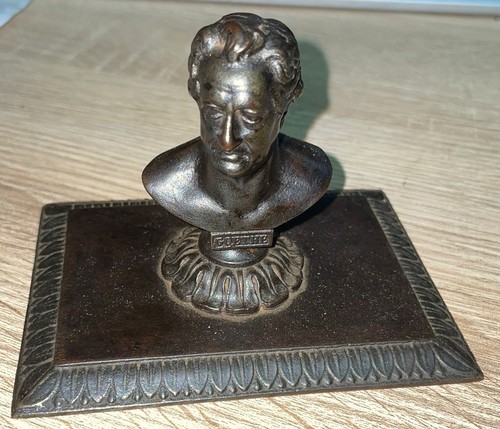 Büste goethe briefbeschwerer - büste,