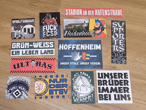 Aufkleber sticker mix fans - aufkleber,