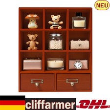 Holzregal Setzkasten Vintage