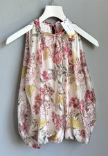 Top Neck Holder Bluse Damen