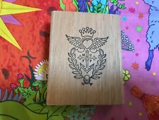 Patrik Muff ? Tattoo Dose ? Holz  Schmuckkiste ? Dekobox Herz Krone Flügel