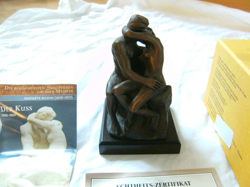 Bronze figur rodin - bronze, ,rodin,kuss