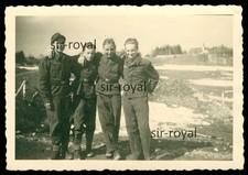 Luftwaffe Flakhelfer 1944 - Jugend in Uniform - WK2 Foto 9x6cm